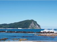 日本海に突出する「シリパ岬」は余市を代表する景色の一つ