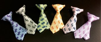 ネクタイ型p-Tieは6色