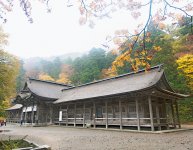 大山信仰の中心である「大神山神社奥宮」©鳥取県