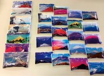本社のある静岡県を象徴する富士山柄などパッケージデザインも多彩