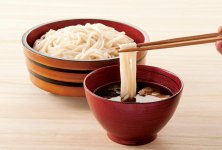 熊谷うどんの定義は、熊谷産小麦粉を50％以上使用していること。地粉の風味や喉越しの良さが魅力だ