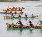 伝統行事の一つ、奄美まつり舟こぎ競争