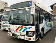 三福タクシーは2002年より小浜市から委託されて地域のコミュニティバス「あいあいバス」を運行。地域貢献にも実績がある