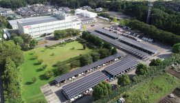 全グループで100%再生可能エネルギーの利用促進を図っており、金津村田製作所はモデル工場として稼働している