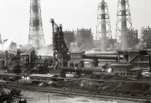 1968年、君津工場に完成したロータリーキルン1号炉