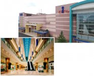 アイシティ21には、百貨店のほか、専門店や映画館、カルチャーセンター、スーパー、電気量販店などが入っている