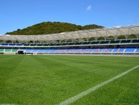 サッカーJ1対応スタジアム「トランスコスモススタジアム長崎」などスポーツ施設も充実。全国から選手や観客が訪れる