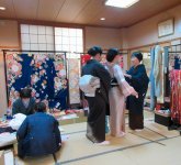 月2回定期的に西都市・宮崎市で「着物を楽しむ会」を開催している