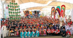 ミラノ万博の「ジャパンデー」では、「東北復興祭りパレード」として、東北６大祭りのほか福島県の四つの祭りが２回のパレードを行った