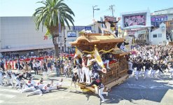 YEGメンバーも参加する岸和田だんじり祭は300年の歴史を誇る