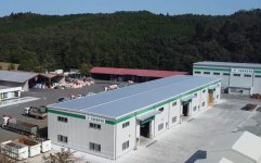 2006年に開設した本部エコプラザには使用済み太陽光パネルの処理施設がある