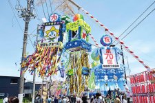毎年多くの人が来場する茂原七夕まつり