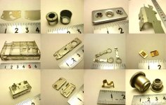 精密プレス加工と金型製作を行う同社の代表的な製品群