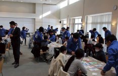 「ガマツク！」の第２回大会は市内の小中学生47人が参加してにぎやかに開催