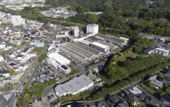 本社に隣接する南工場。1970年の竣工以降、徐々に規模を拡大させてきた