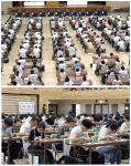 都道府県大会を勝ち抜いた３３２人が日本一を競った