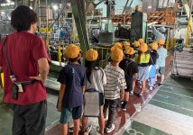 定期的に開催されている、小学生を対象とした工場見学