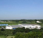千葉県旭市にある干潟工場。本社は市川市にある