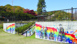 受賞した「みずなみパブリックキャンバス」