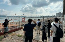 温泉街を案内しながら震災の記憶を伝える「和倉温泉復興ガイドツアー」