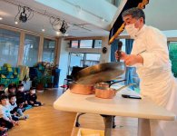 幼稚園児たちに向けたフランス料理の教室も行っている