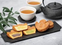 三つの味が楽しめて、お茶請けにも合う