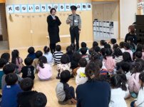 普段はおのおのの現場で活躍する社員たちだが、防犯教室などのイベントでも地域に貢献