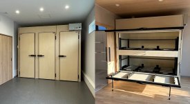 遺体安置用冷蔵庫「おくりこ」は、お寺からの発注がきっかけで商品化