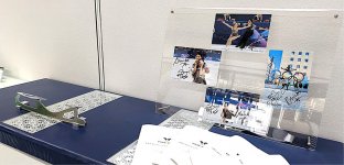 同社のブレードを使用し、ミラノ・コルティナ五輪で金メダルを獲得した「りくりゅうペア」