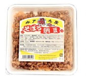 パッケージ入りのそぼろ納豆