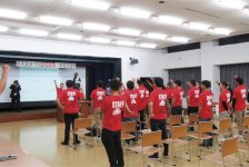 夏まつりの開催前には、来賓も参加の決起大会を行う