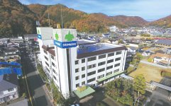 タカヤ本社。海外にも中国とタイに生産拠点がある
