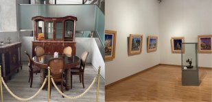 前身の「鳴門ガレの森美術館」から展示されているエミール・ガレの作品やヒロ・ヤマガタの作品も一部継続展示されている