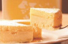 熊野の特産「新姫」のチーズケーキ