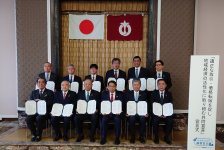 愛知県連など12機関・団体の宣言式の模様