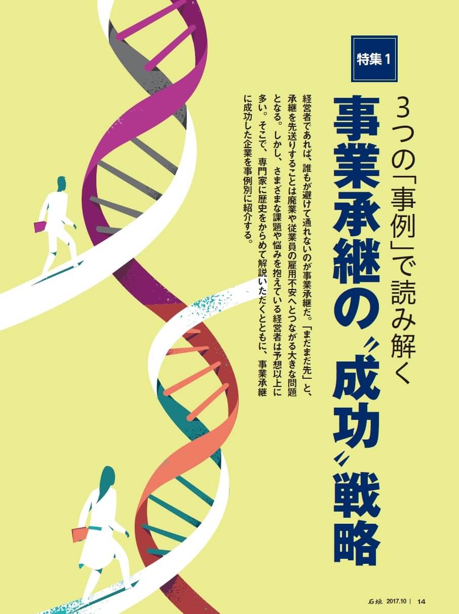 テーマ別企業事例 3つの 事例 で読み解く 事業承継の 成功 戦略 日商 Assist Biz